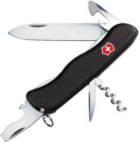 0.8353.3 Victorinox Nomad Black Нож складной 11 функций