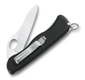 0.8416.M3 Victorinox Sentinel Black Нож складной One Hand