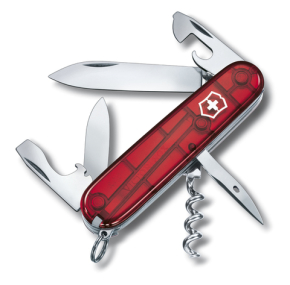 1.3603.T Victorinox Spartan Red translucent Нож складной 91мм 12 функций