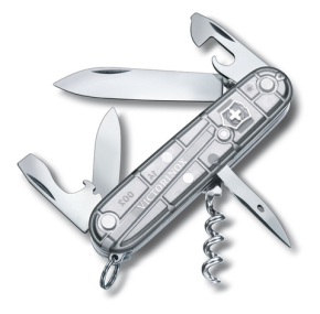 1.3603.T7 Victorinox Spartan Silver translucent Нож складной 91мм 12 функций