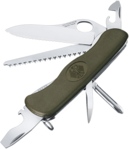 0.8461.MW4DE  Victorinox Military Green Нож складной