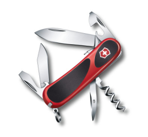 2.3603.SC Victorinox EvoGrip 85мм 12 функций красно-чёрный