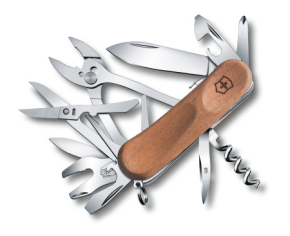 2.5221.S63 Victorinox EvoWood 85мм 19 функций деревянная рукоять