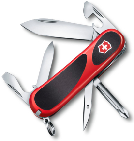 2.4803.C Victorinox EvoGrip 85мм 13 функций красно-чёрный