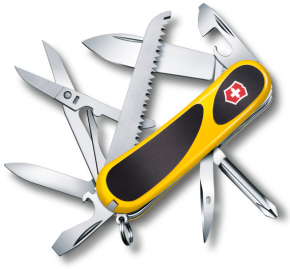 2.4913.C8 Victorinox EvoGrip 85мм 15 функций жёлто-чёрный