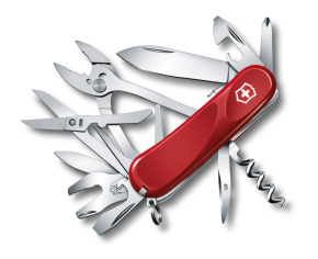 2.5223.SE Victorinox Evolution 85мм 21 функция красный