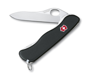 0.8413.M3 Victorinox Sentinel Black Нож складной One Hand