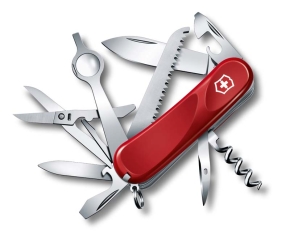 2.5013.E Victorinox Evolution 85мм 17 функций красный