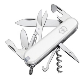 1.3703.7R Нож перочинный Victorinox Climber 91мм 14функций белый карт.коробка