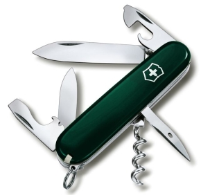 1.3603.4R Нож перочинный Victorinox Spartan 12функций темно-зеленый карт.коробка