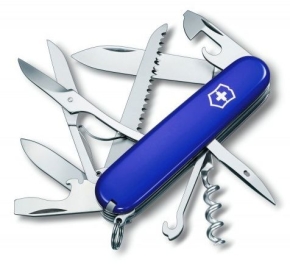 1.3713.2R Victorinox Huntsman Blue Нож складной 91мм 15 функций