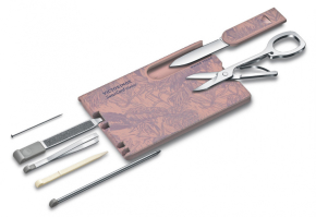 0.7155 Victorinox SwissCard Classic Швейцарская карта Spring Spirit Print 7 функций