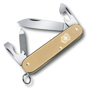 0.2601.L19 Victorinox Alox Champagne Gold Cadet 9 функций 84 мм