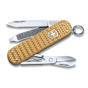 0.6221.408G Нож-брелок VICTORINOX Classic SD Precious Alox 