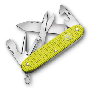 0.8231.L23 Нож перочинный Victorinox Pioneer X 93мм 9функц. желтый подар.коробка